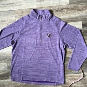 NWT Tommy Hilfiger UW Washington Huskies size Medium purple pullover